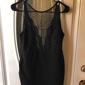 Black lace dress🖤